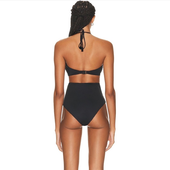 Johanna Ortiz Black Baboon Call Cutout Halterneck Swimsuit - Picture 9 of 16
